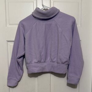 Old Navy Go-Warm Shirt - Lavender, Girls Size L (10–12)